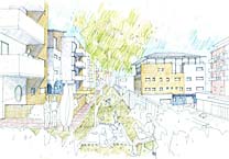 View 2 of Purley Scheme